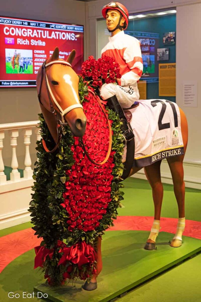 The Kentucky Derby is known as the Run for the Roses because of the garland presented to the winner.