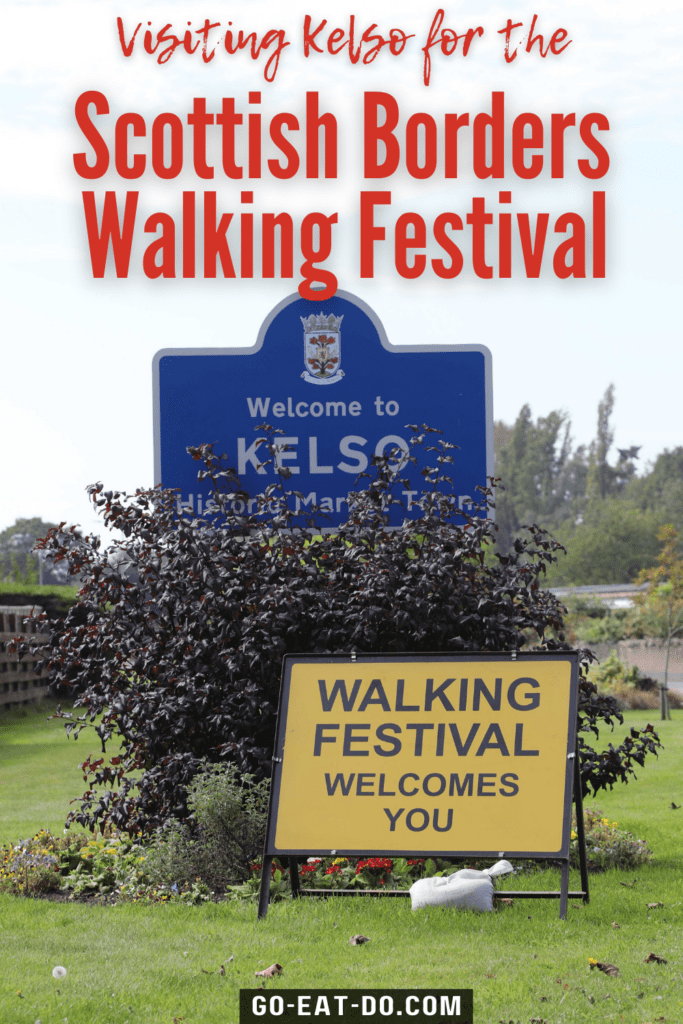 Go Eat Do blog post looking at the 2023 Scottish Borders Walking Festival.