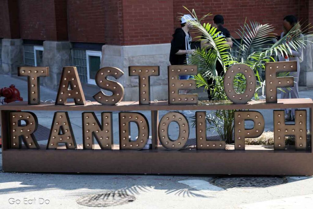 Taste of Randolf is one of the summer festivals in Chicago